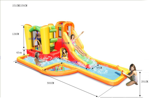 Надувной батут Happy Hop 9281