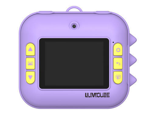 Фотоаппарат моментальной печати  LUMICAM PRINTY DK04 PURPLE DINO фото 5