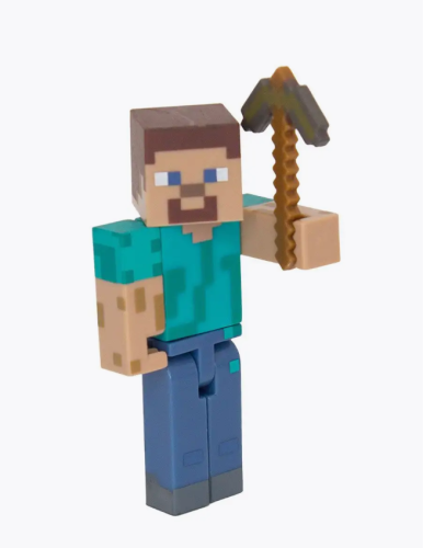 Коллекционная фигурка игрушка Майнкрафт Стив 8см Minecraft фото 9