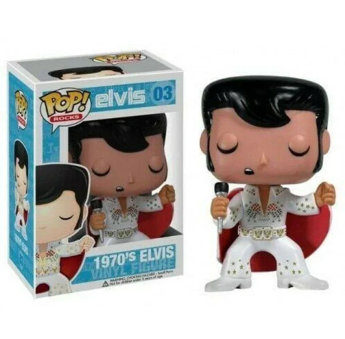 (03 Elvis 1970's) Фигурка Funko POP! Элвис Пресли