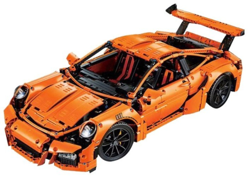 Lion King КонструкторTechnican 20001 (180094) Porsche 911 GT3 RS оранжевый фото 2