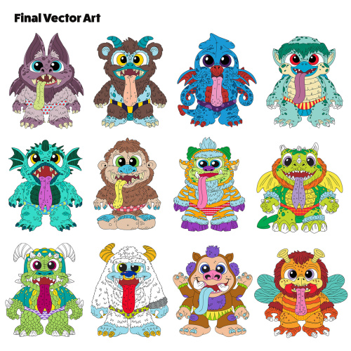 554097 Фигурка Crate Creatures Surprise Flingers Монстр в клетке серия 1 фото 17