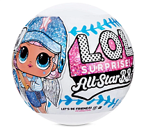 (баскетбол синий) 570370 ЛОЛ All-Star Команда Lucky Stars Sports 1 серия Baseball Sparkly 