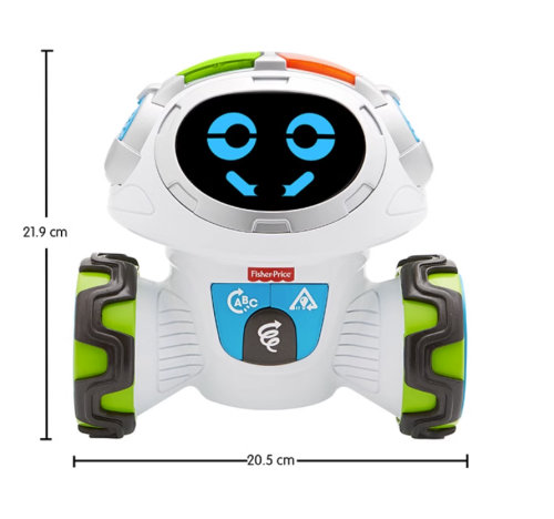 FNR54 Интерактивная игрушка Робот Мови Думай и учись Fisher-Price  (итальянский язык) фото 8