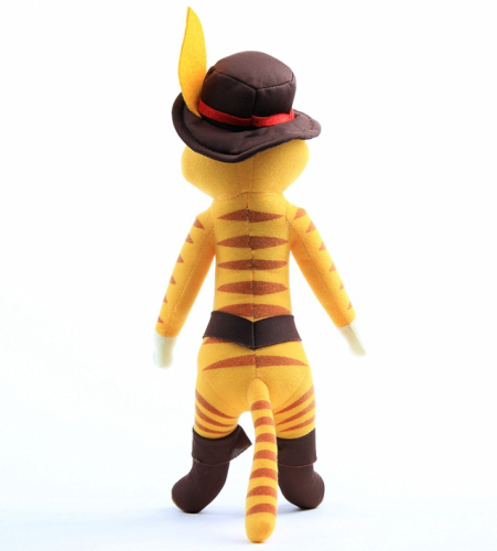 (1+1) Набор мягких игрушек 36 см Кот в сапогах и Киса Мягколапка из из мультфильма Кот в сапогах 2 (Шрек) фото 6