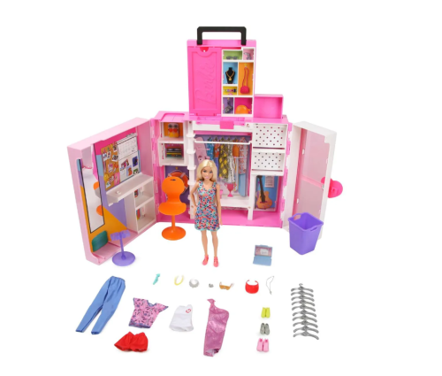 Набор игровой Barbie Гардероб мечты раскладной HGX57 Барби фото 2