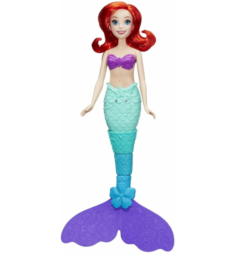 Интерактивная кукла  Princess Водные приключения Ариэль, 34 см, E0051