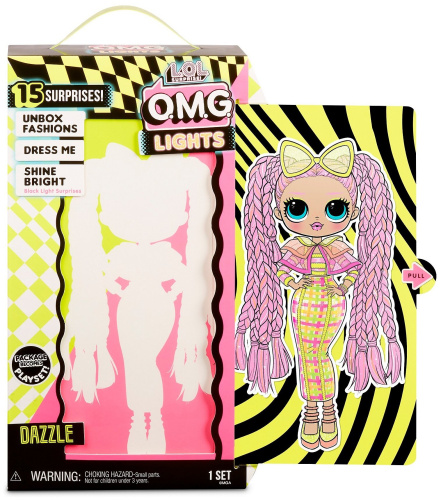 Кукла L.O.L. Surprise OMG Lights Series - Dazzle 565185 фото 4
