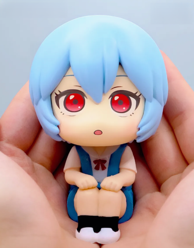 Аниме фигурка Аянами Рей Евангелион 10 см (evangelion)