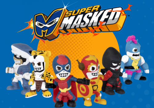 SM003BP Тянущаяся фигурка Supermasked со звуковыми датчиками фото 6