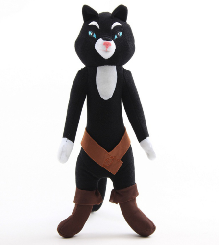 (1+1) Набор мягких игрушек 36 см Кот в сапогах и Киса Мягколапка из из мультфильма Кот в сапогах 2 (Шрек) фото 10