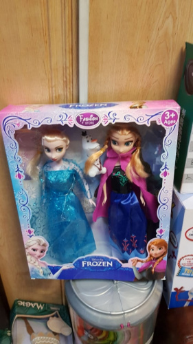 Куклы Frozen Анна, Эльза и Олаф Холодное сердце (без шарниров) фото 2