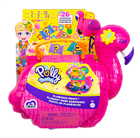 Набор игровой Polly Pocket Flamingo Вечеринка фламинго HGC41 (HGC40)