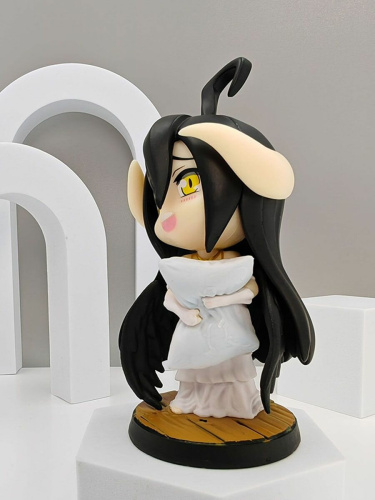 Аниме Фигурка Чиби Повелитель Альбедо / OVERLORD 12CM фото 5