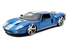 Машина Jada 1:24 Ford GT (синий) Машина Jada 1:24 Ford GT (синий)
