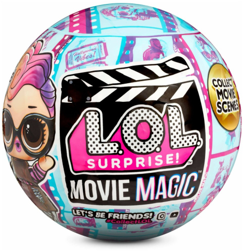 Кукла LOL Surprise ЛОЛ кукла - сюрприз шарик Магия кино Movie Magic 576471