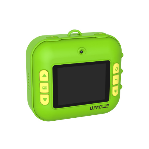 Фотоаппарат моментальной печати  LUMICAM PRINTY DK04 GREEN DINO фото 2
