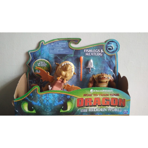 6045112 Игрушка Dragons Игровой набор дракон Громмель (Сарделька ) и Рыбьеног фото 2