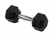 Гантель гексагональная обрезиненная Lite Weights 3183LW, 7кг