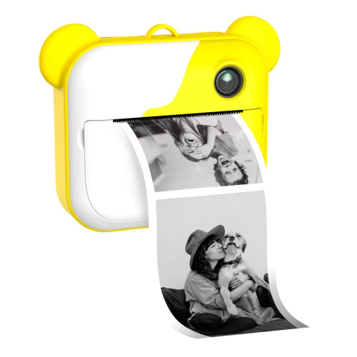Фотоаппарат моментальной печати  LUMICAM PRINTY DK04 yellow фото 2