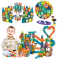 Магнитный конструктор Magic Magnetic blocks, 188 детали