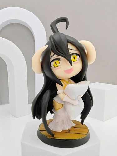 Аниме Фигурка Чиби Повелитель Альбедо / OVERLORD 12CM