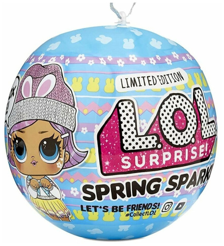 Кукла-сюрприз L.O.L. Surprise Spring Sparkle Пасхальная Bunny Hun 574477