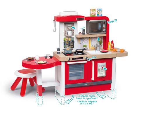 312302 Растущая Кухня (с водой)+СВЧ+табурет Tefal Evolutive, пузырьки, 43 акс., 134х44,1х101 см, 1/1 фото 4