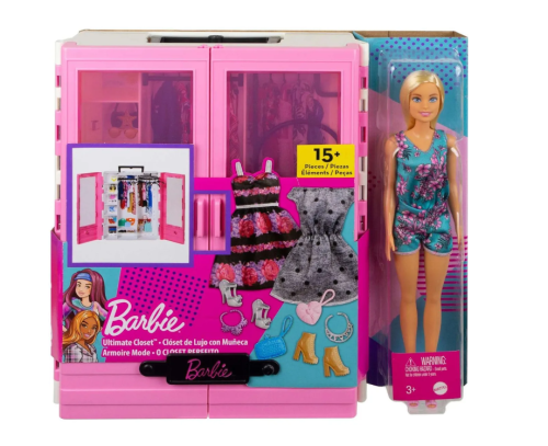 Набор игровой Barbie Гардероб мечты раскладной GBK12 (Fashionistas Ultimate Closet) фото 2