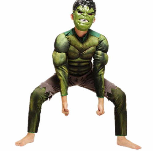 Детский карнавальный костюм супергероя с мускулами фото 7