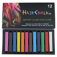 Мелки для волос "Hair Chalk" (12 шт)