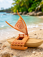 Лодка мз мультфильма Моана (Moana) без куклы