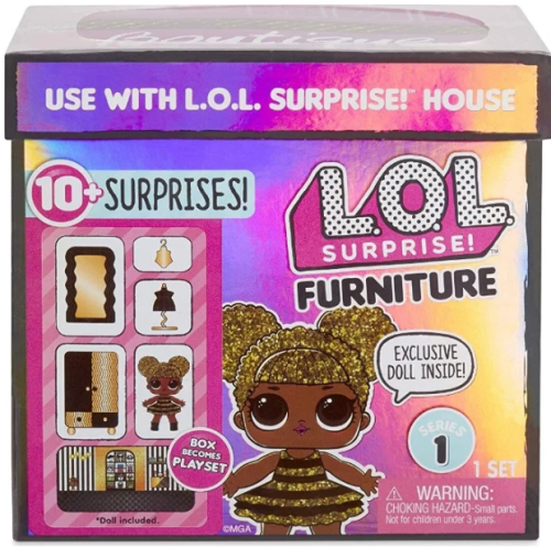 Стильная мебель для кукол Лол: L.O.L. Surprise Furniture Королева Пчел  Queen Bee 564119 Серия 1 фото 6