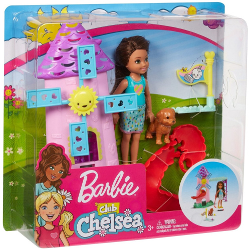 Набор Barbie Челси и набор мебели FRL85 мини-гольф фото 3