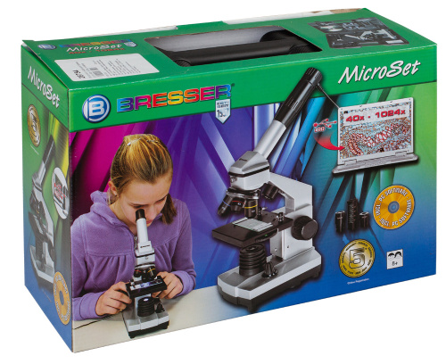 Микроскоп цифровой Bresser Junior 40x–1024x, в кейсе фото 4