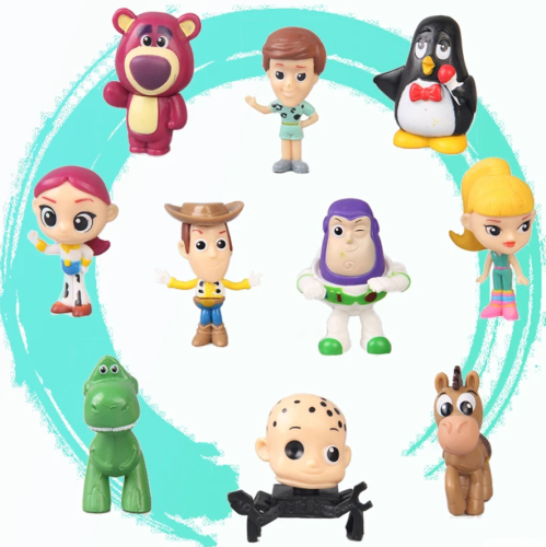 (из 17 шт) Набор Фигурок История игрушек (Toy Story) (3-5 см) фото 3