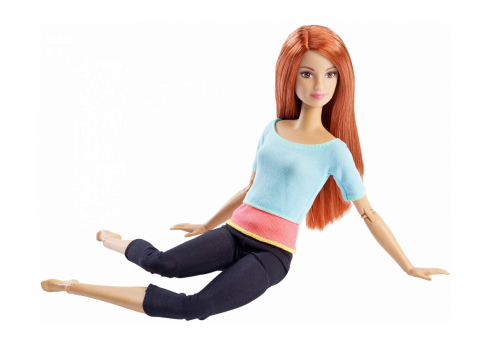 (Рыжая) Кукла Barbie Безграничные движения с артикуляцией тела Барби DHL81 (DPP74) фото 4