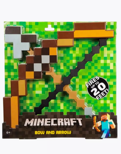 Пиксельный лук со стрелой из Майнкрафт (Minecraft) фото 2