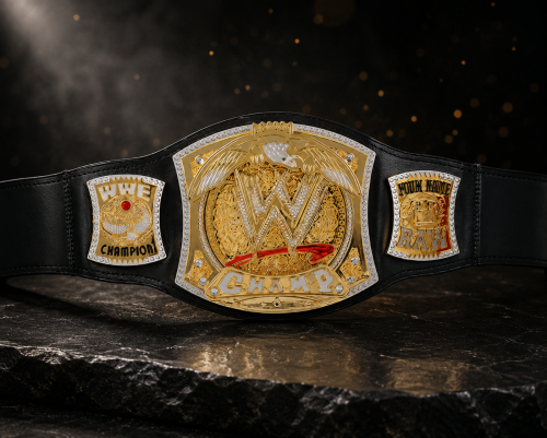 Чемпионский пояс рестлера WWE (крутящийся) фото 5