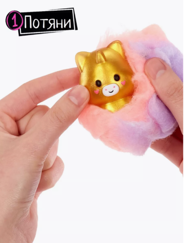 (1 шт) Флаффи Стаффиз Сквиш Мини Fluffie Stuffiez (в ассортименте) фото 4