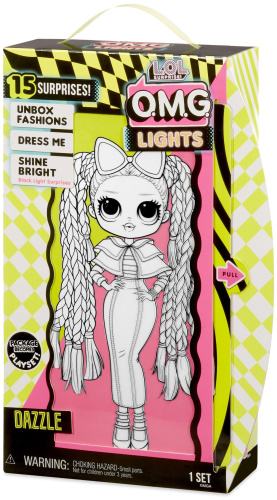Кукла L.O.L. Surprise OMG Lights Series - Dazzle 565185 фото 7