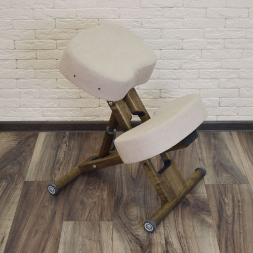 ЭКО коленный стул "ОЛИМП" на деревянной основе фото 14