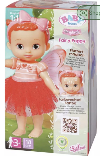 831823 Кукла Baby Born Storybook Поппи (Fairy Poppy) 18 см фото 2