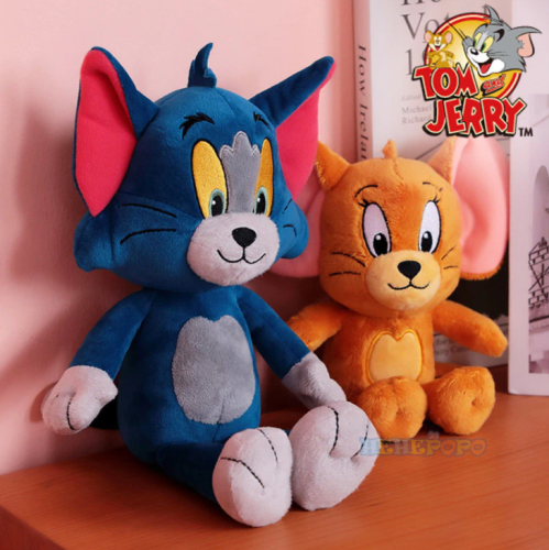 Набор мягких игрушек Том и Джерри Tom and Jerry 45 см и 23 см фото 7