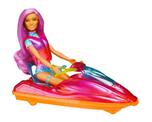 Набор игровой Barbie с водным транспортом и аксессуарами HBW90 фото 3