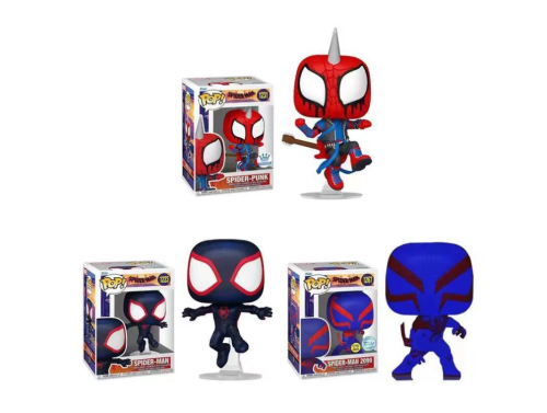 (1231 Spider-punk) Фигурка Funko POP! Marvel Человек паук фото 3