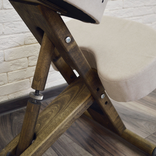 ЭКО коленный стул "ОЛИМП" на деревянной основе фото 12