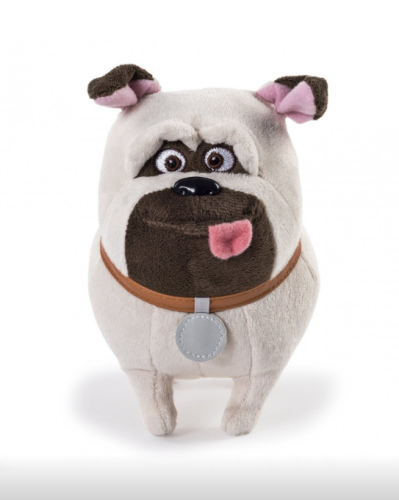 15 см Мягкая игрушка Мопс Мел из мультфильма Тайная жизнь домашних животных фото 3