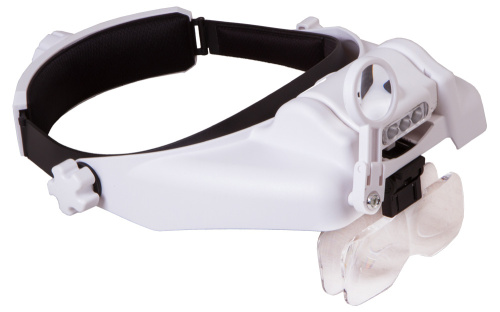 Лупа налобная с аккумулятором Levenhuk Zeno Vizor HR6 фото 2