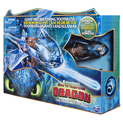 Фигурка Дракон Dragons Огнедышащий Беззубик 6045436 фото 2